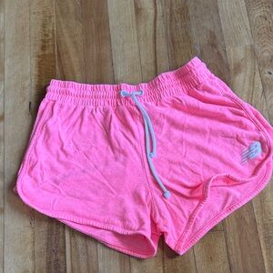 New Balance Women's Vibrant Pink Athletic Shorts